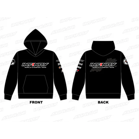 A0055-M - INFINITY 2018 TEAM HOODIE (BLACK / SIZE M)