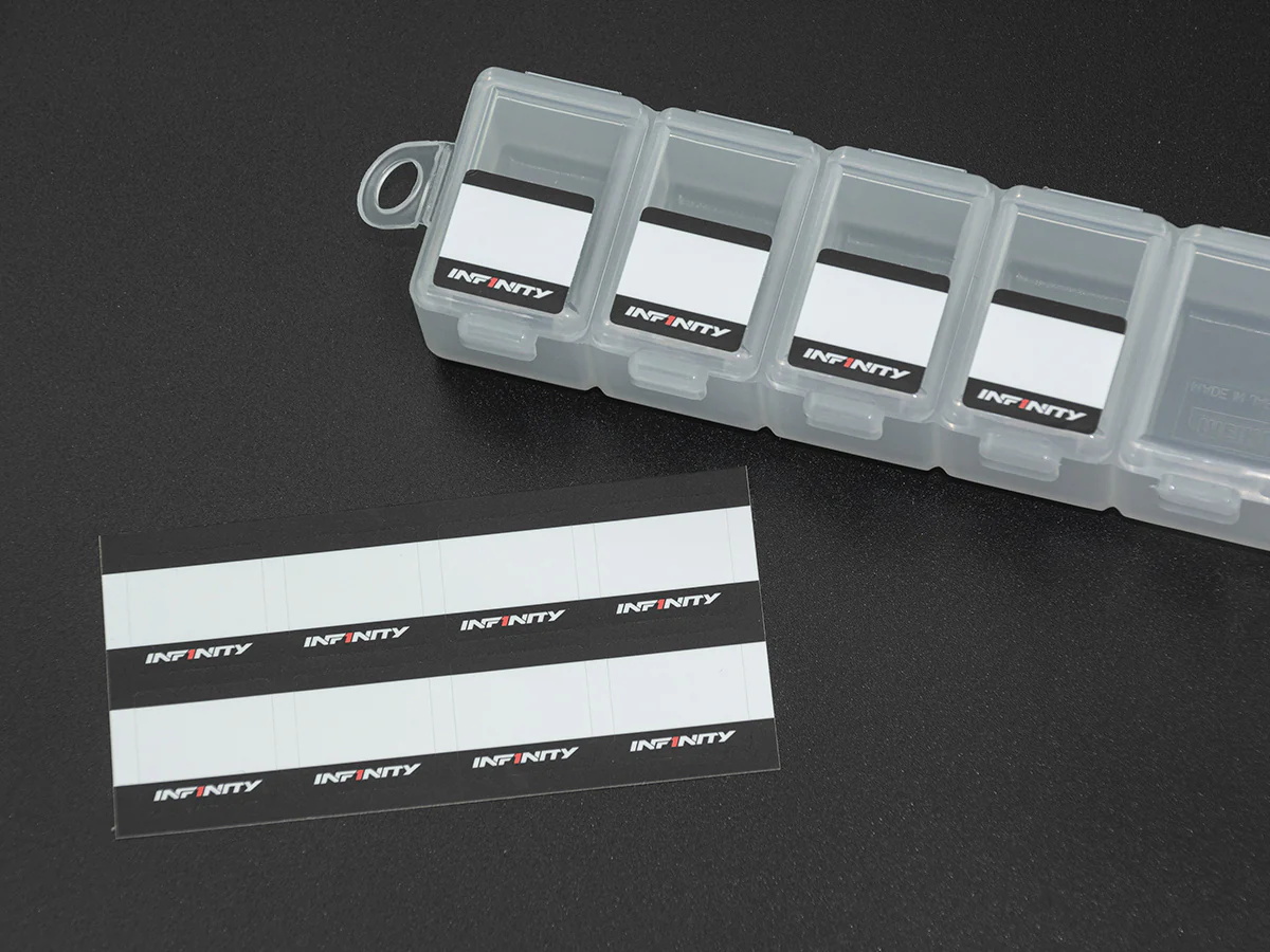 A0077-4 - INFINITY SMALL PARTS CASE SET (8compartments/4pcs) - Image 2
