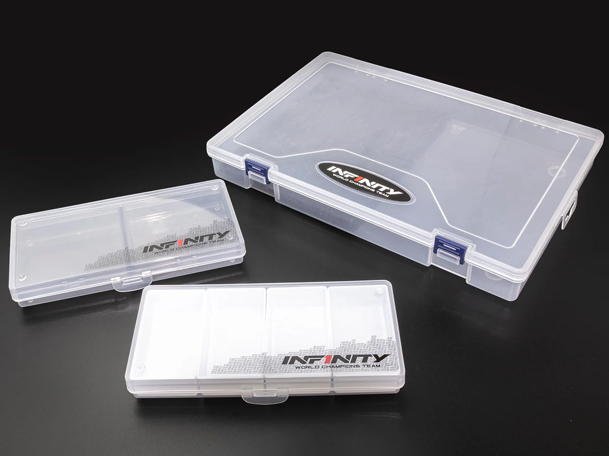 A0085 - INFINITY PARTS CASE SET (with lid two-division four division/1pc each) - Image 3
