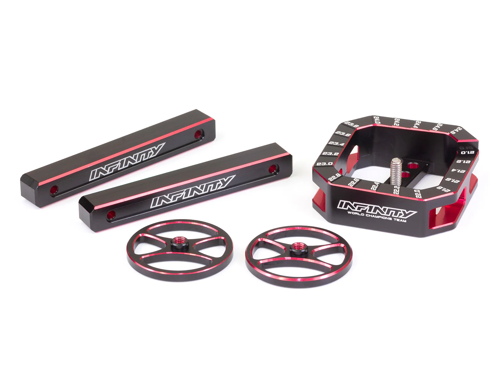 A2504 - INFINITY DROOP GAUGE SET (for 1/10 Touring car) - Image 2