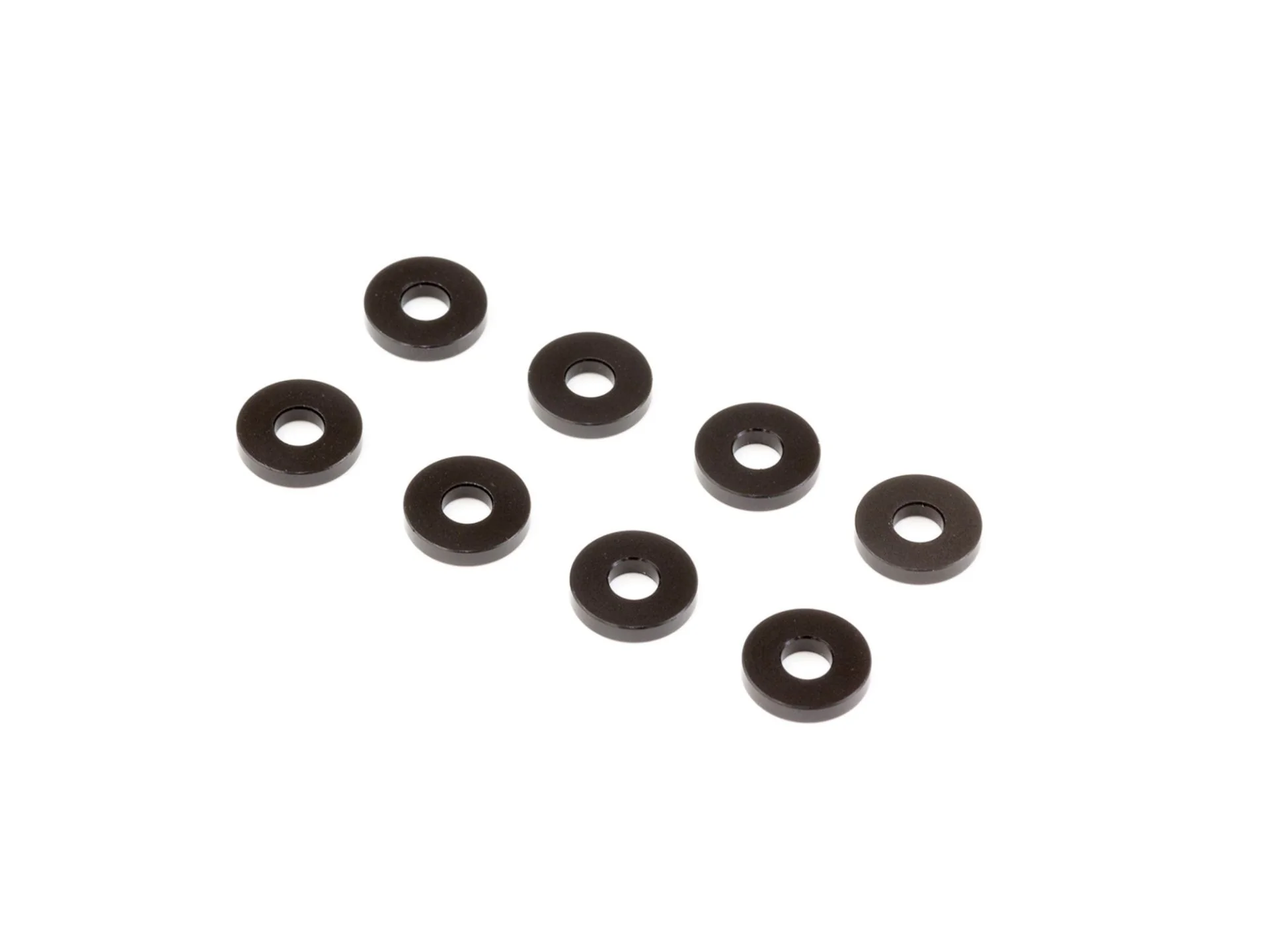 A73815  -  ALUMINUM WASHER 3x8x1.5mm (Black/8pcs)