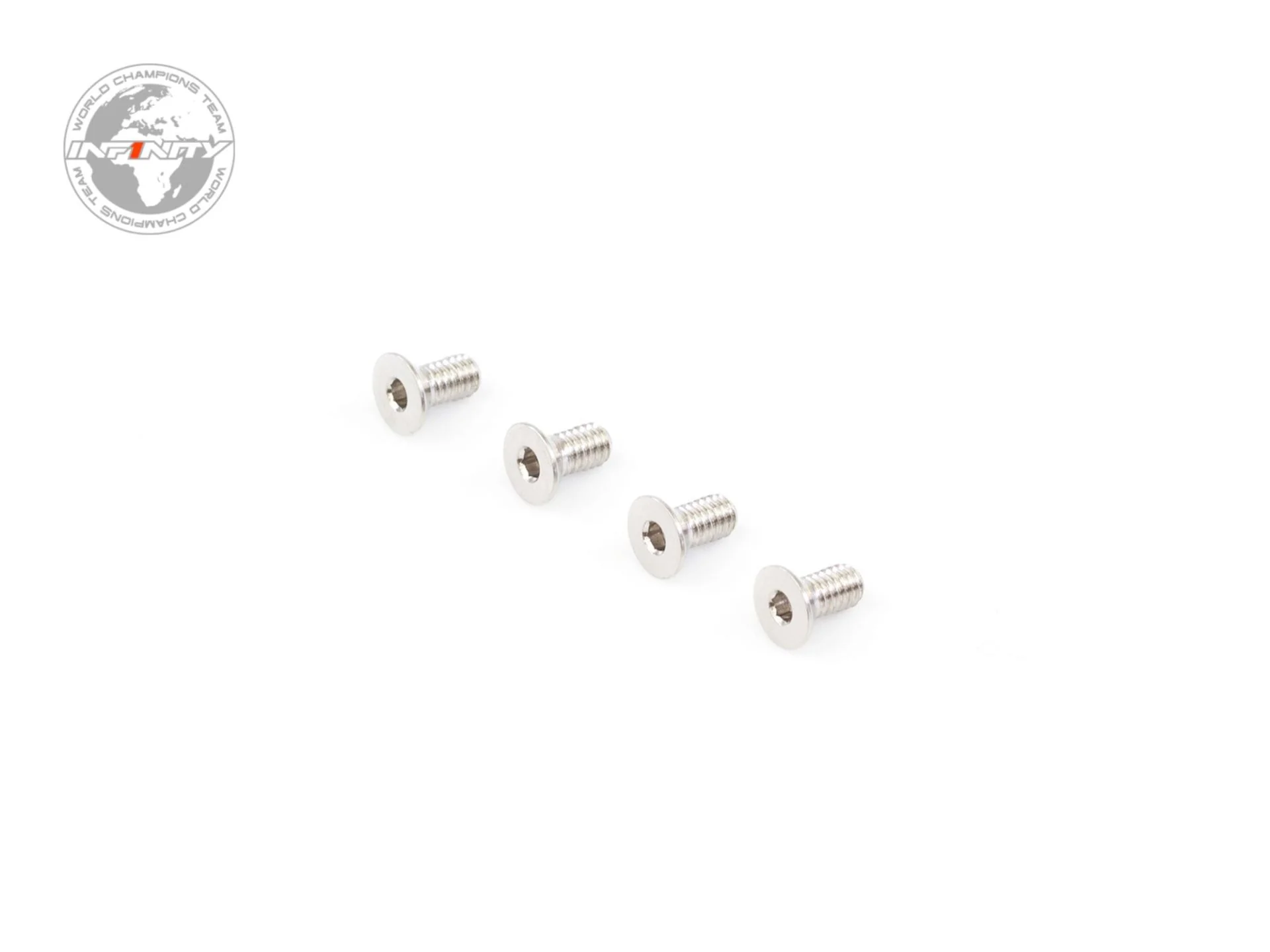 B022505T - M2.5x5mm MC TITANIUM FLAT HEAD SCREW (4pcs)