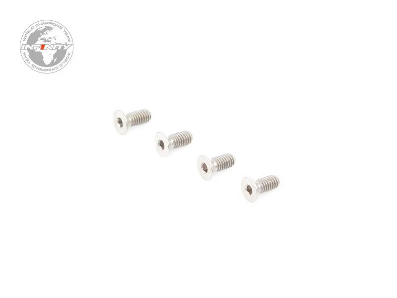 B022506T - M2.5x6mm MC TITANIUM FLAT HEAD SCREW (4pcs)