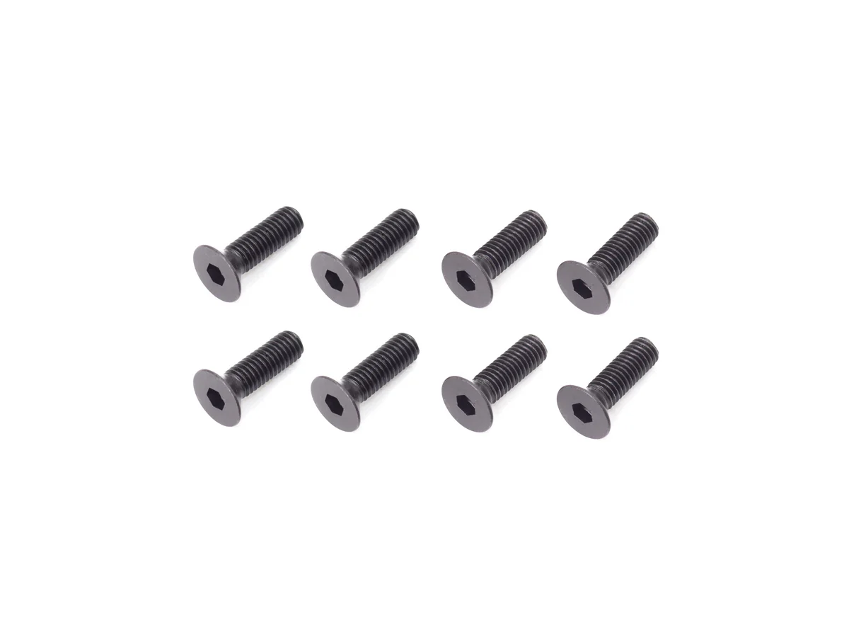 B02310 - M3x10mm FLAT HEAD SCREW (8pcs)