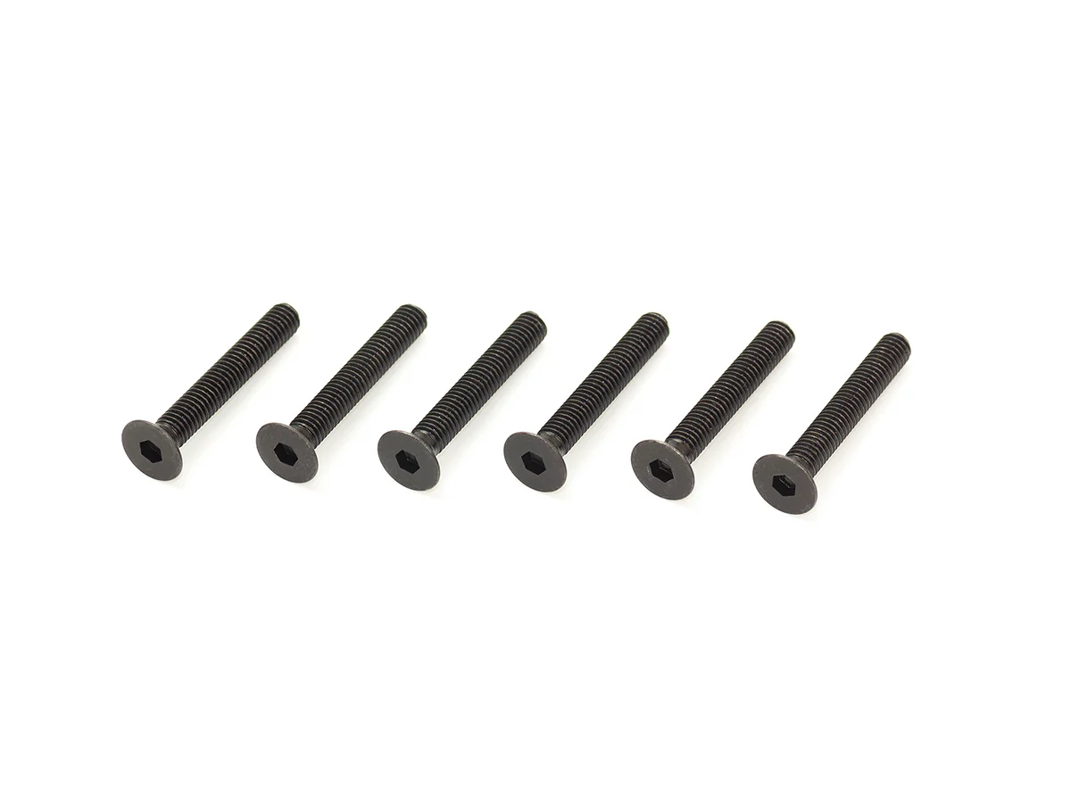 B02320 - M3x20mm FLAT HEAD SCREW (6pcs)