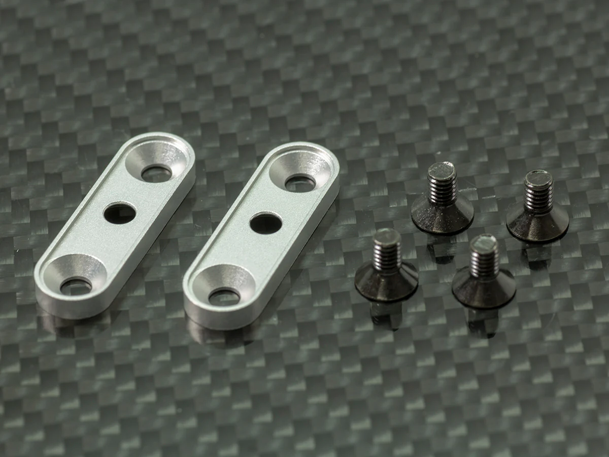 R0063-2.5 - FRONT UPRIGHT UPPER PLATE (2.5mm) 2pcs