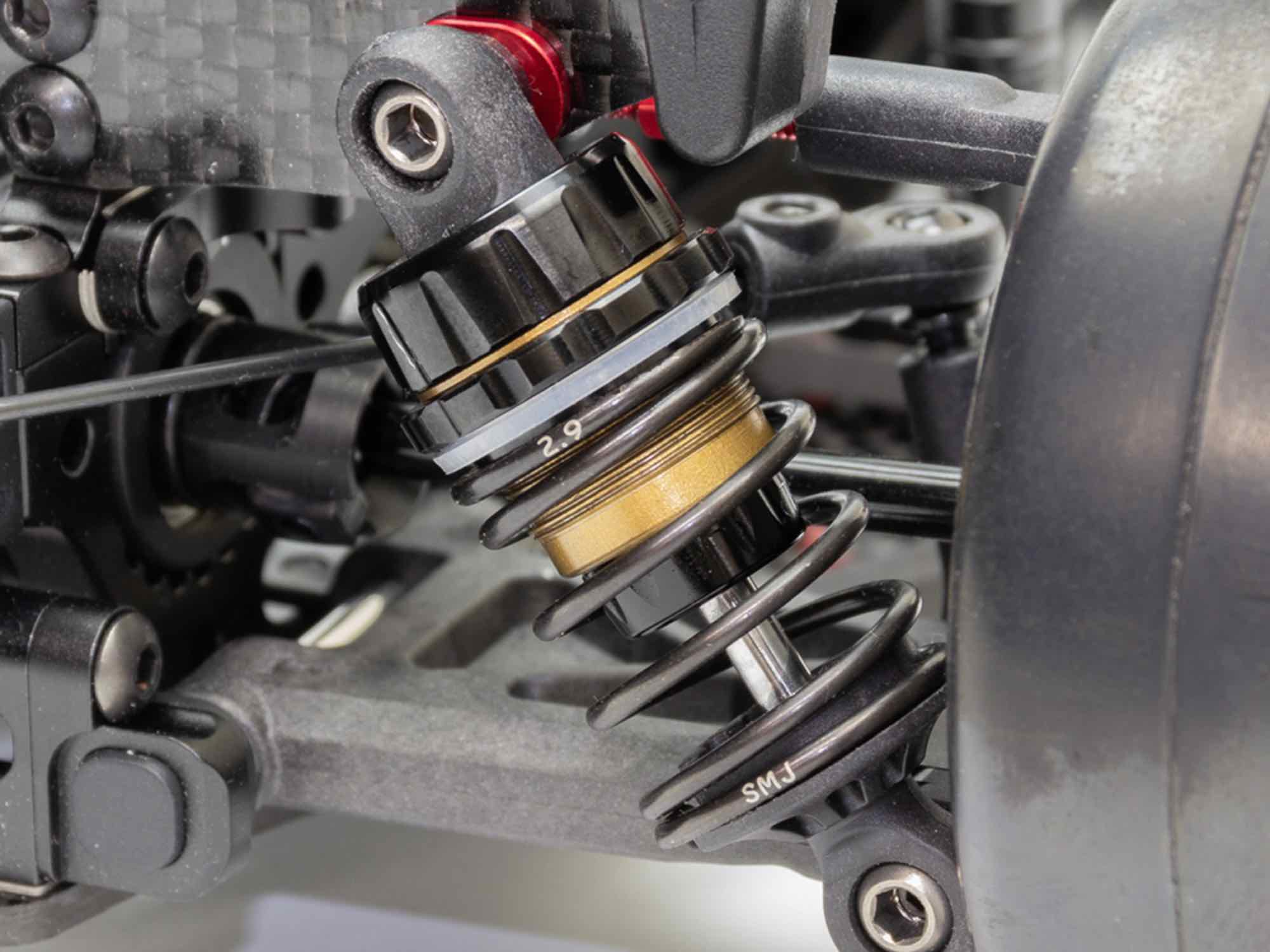 SMJ1350 - SMJ HIGH TRACTION SHOCK SPRING SPACER TYPE-A (4pcs) - Image 2