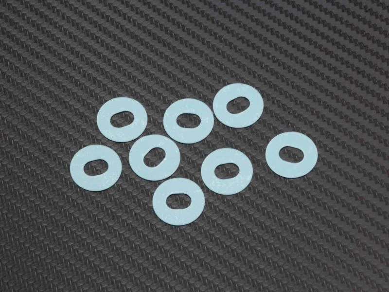 SMJ1368 - SMJ OVAL HOLE TYPE BODY MOUNT PATCH THINN 6mm (0,3mm/8)