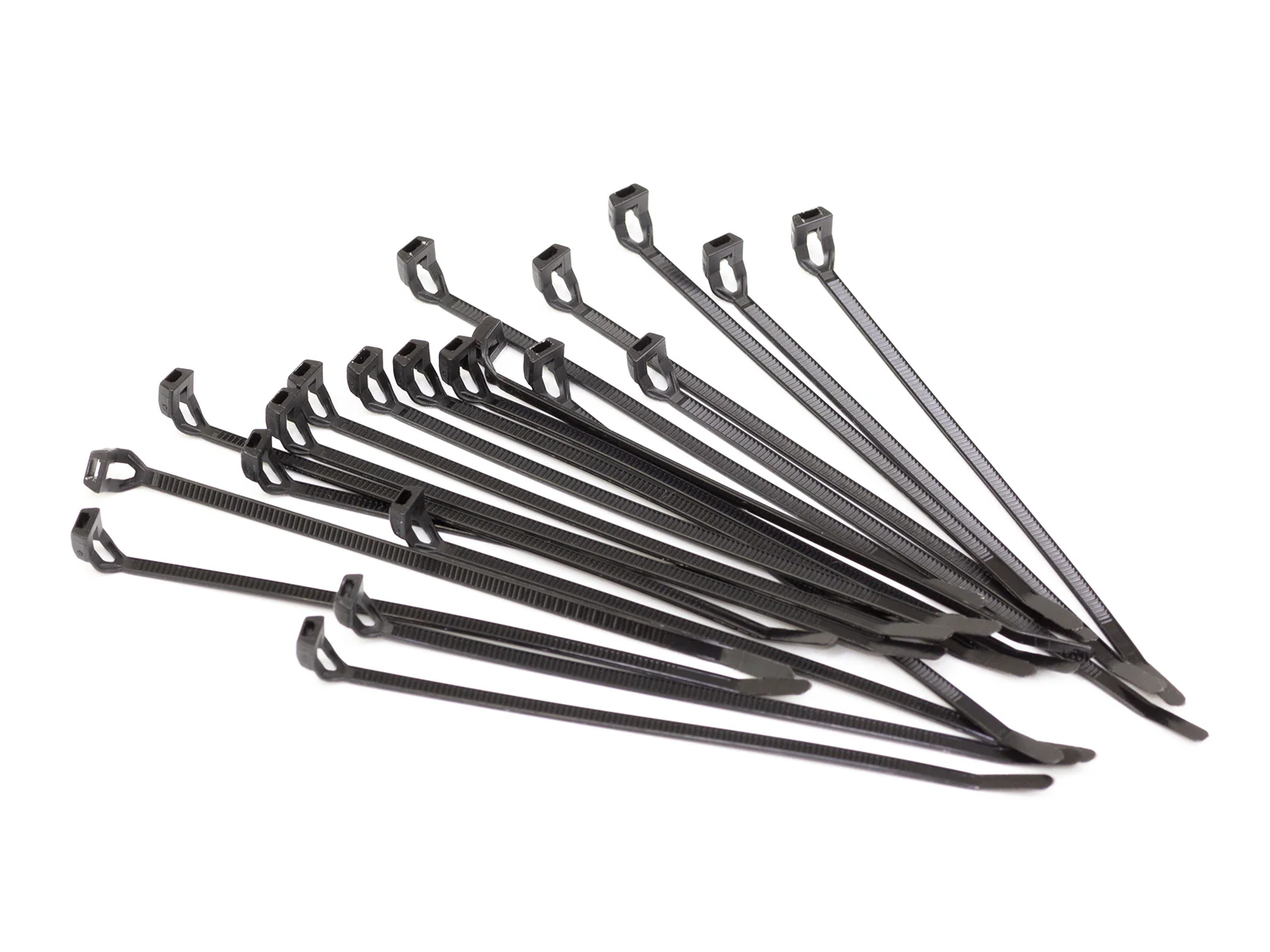 SMJ1600 - LOW HEAD NYLON CABLE-TIE (20pcs/Black)