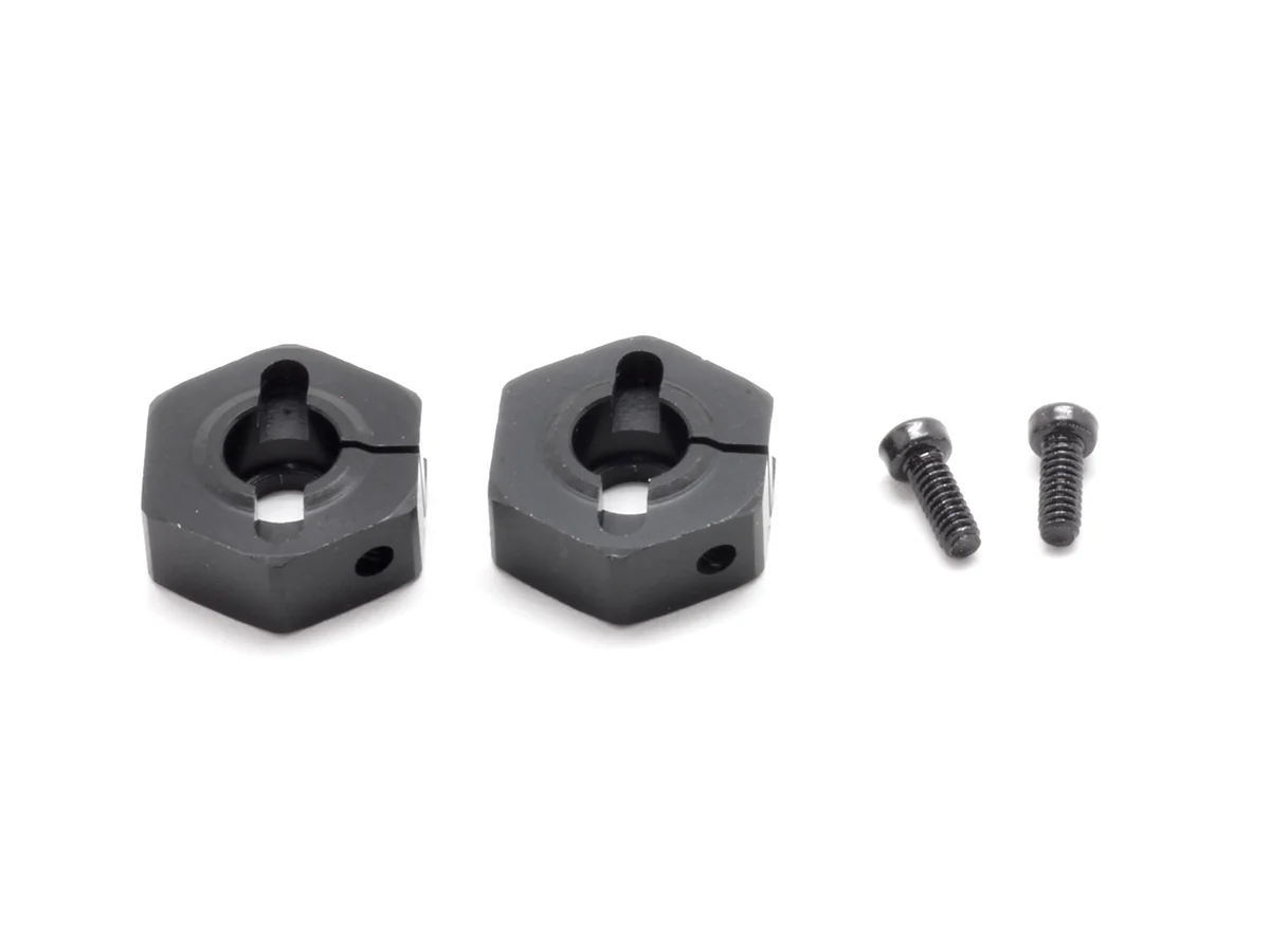 T043B - ALU HEX WHEEL HUB (5mm/2pcs) (B)