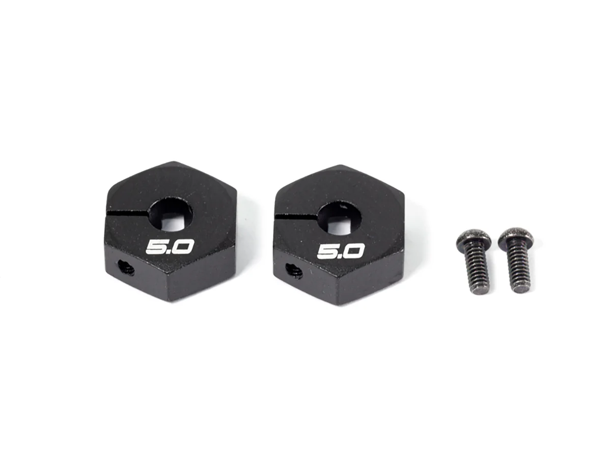 T043B - ALU HEX WHEEL HUB (5mm/2pcs) (B) - Image 2