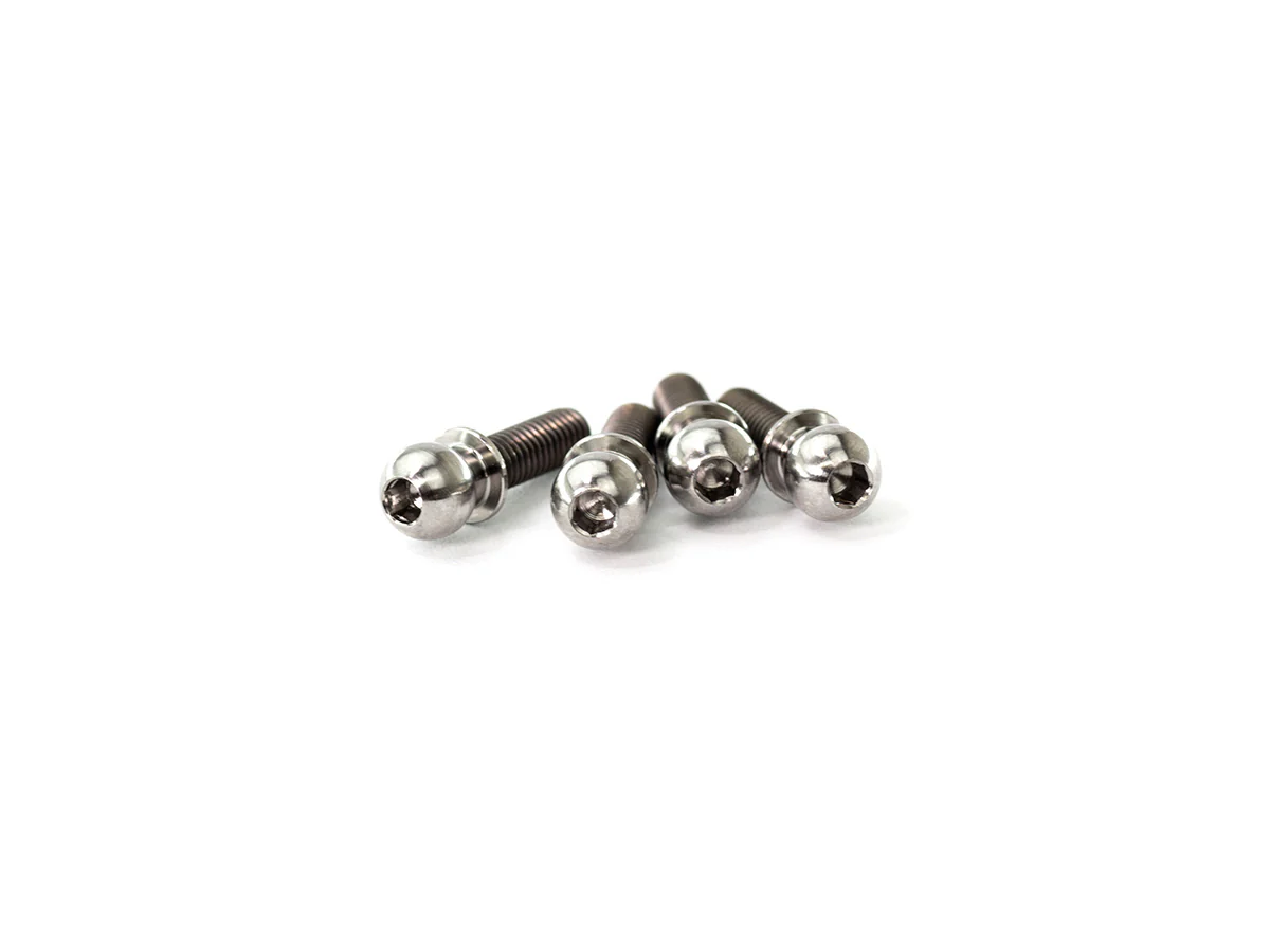 T160 - TITANIUM BALL END 4.9mm LONG (4pcs) - Image 2