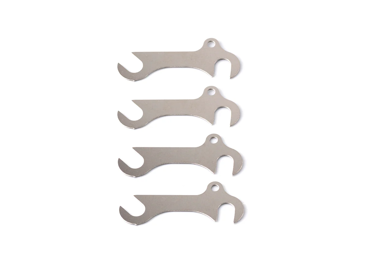 T197-0.4 - UPPER ARM MOUNT SPACER 0.4mm (SUS/4pcs)