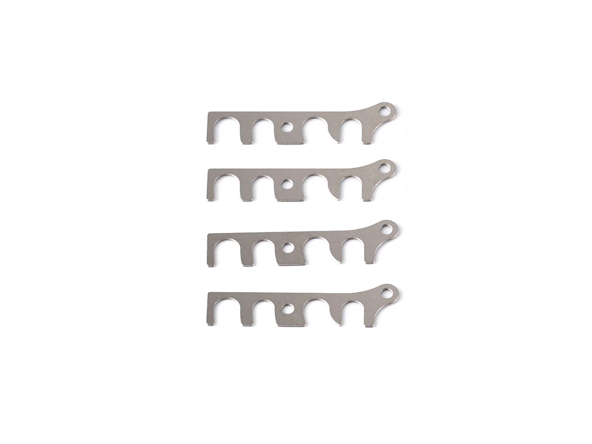 T200 - 0.4 - LOWER SUSPENSION BLOCK SPACER RF 0.4mm (SUS/4pcs)