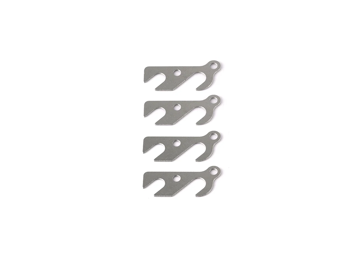 T201 - 0.4 - LOWER SUSPENSION HOLDER SPACER 0.4mm (4pcs)
