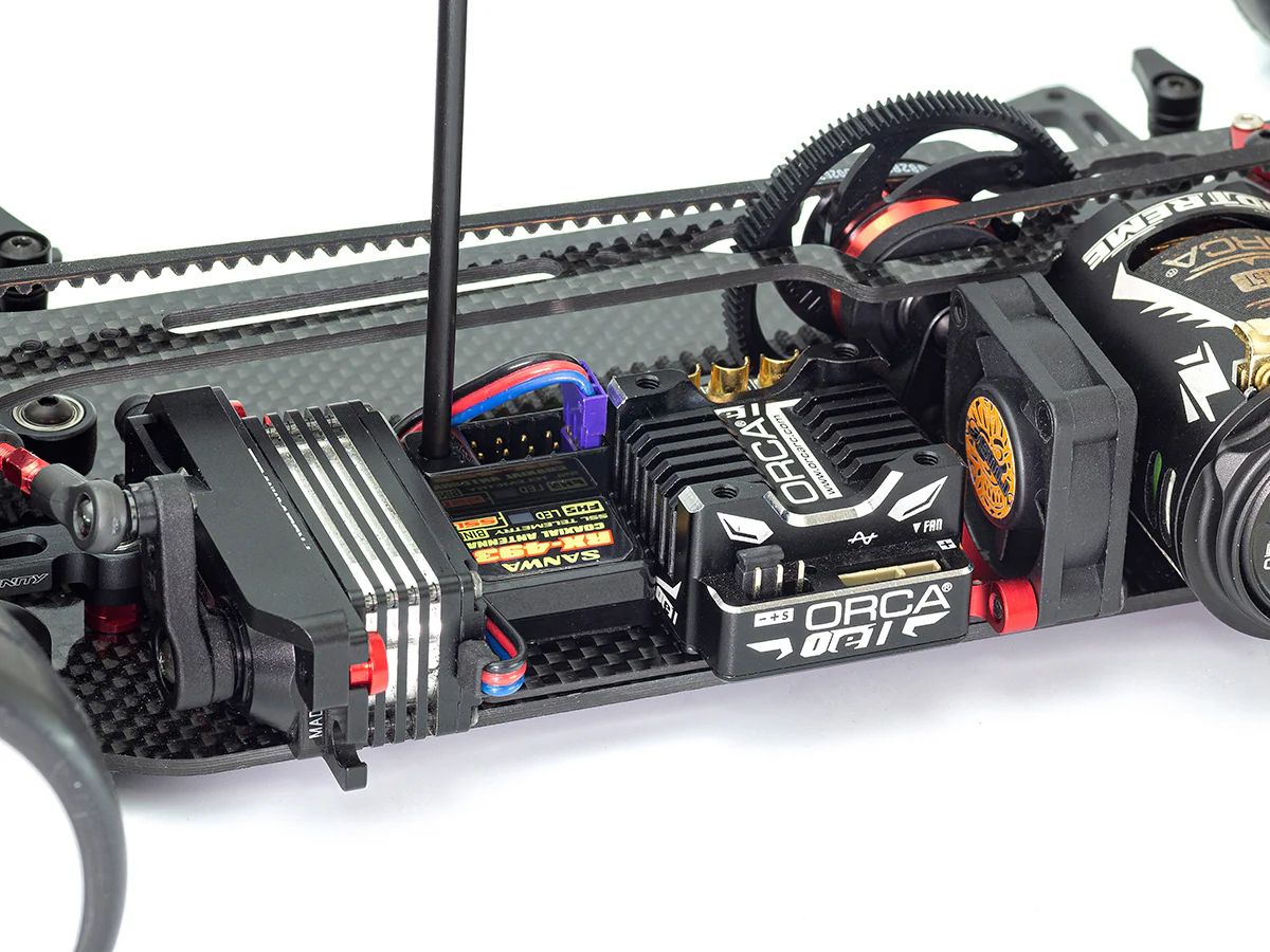 T258 - ALU. COOLING FAN MOUNT for FLOATING ELECTRONICS PLATE - Image 2