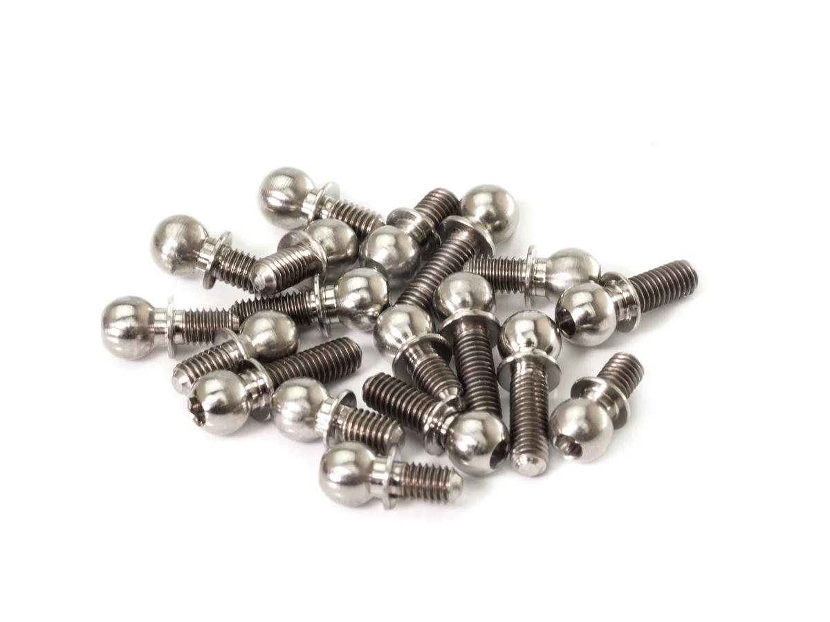 T260 - IF14-2 TITANIUM BALL END 4.9mm SET (18pcs) - Image 2