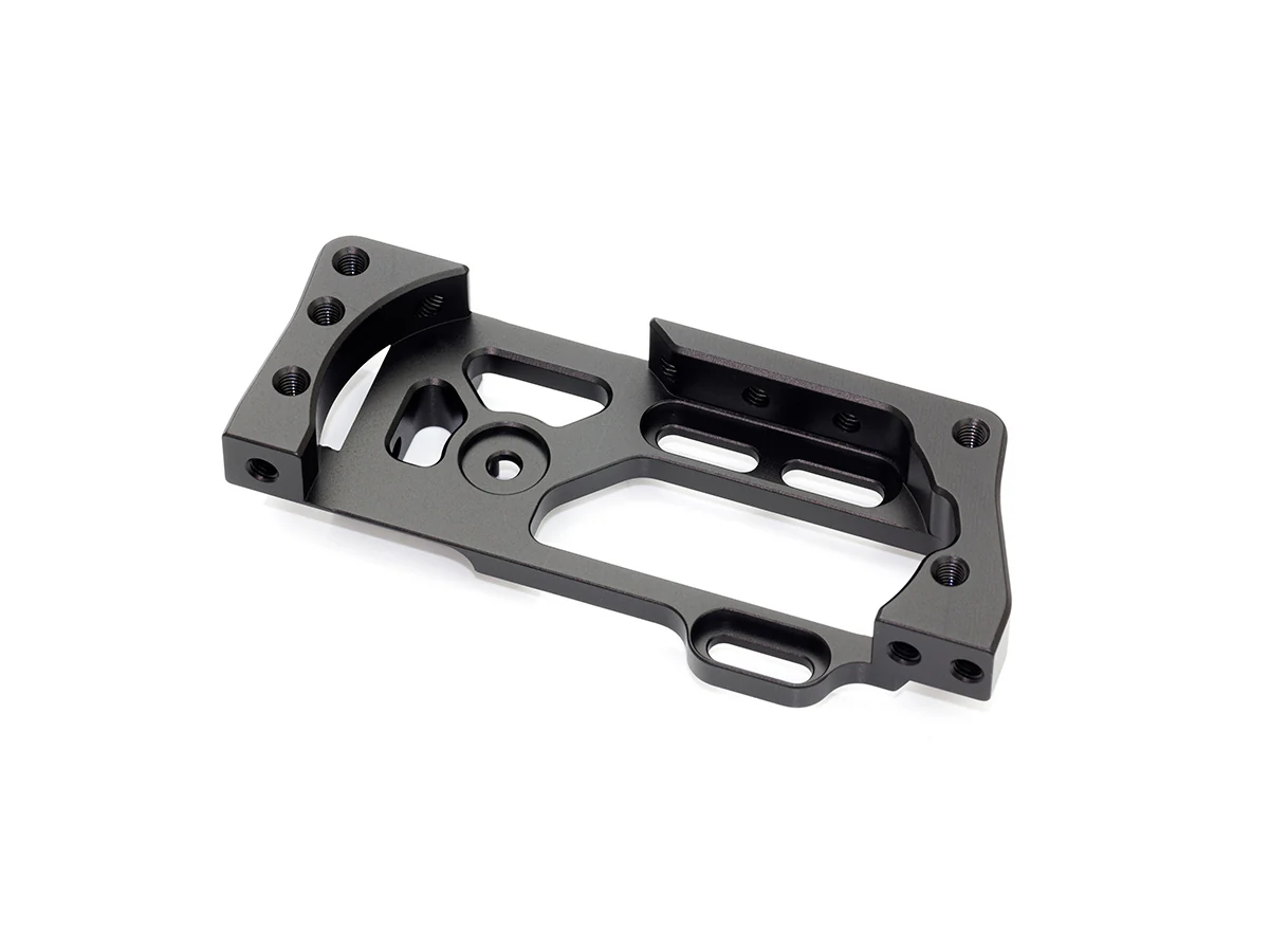 T279 - ALU MOTOR MOUNT (IF14-2FWD/Black) - Image 2
