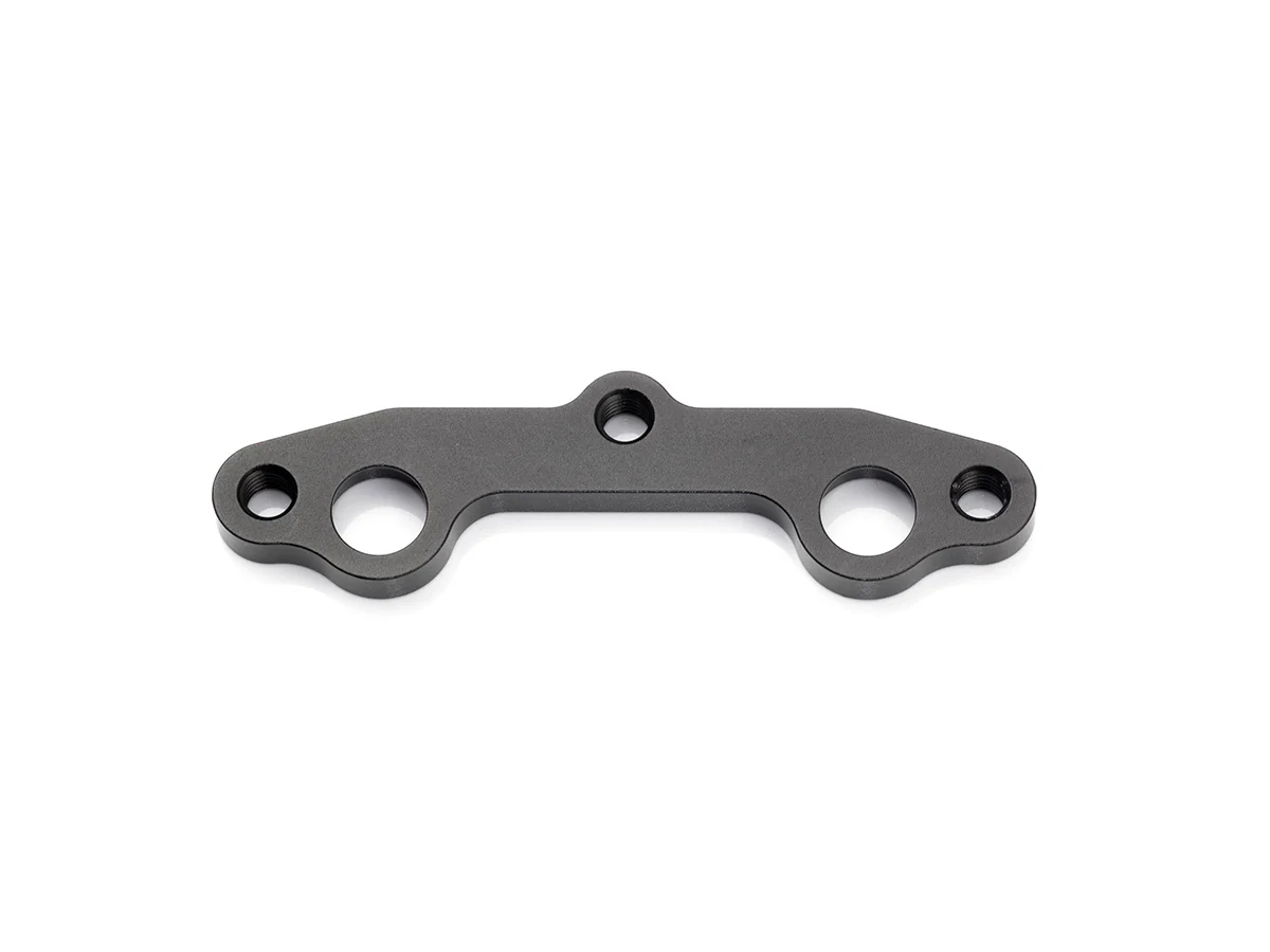 T280 - ALU STEERING PLATE (IF14-2FWD/Black) - Image 2