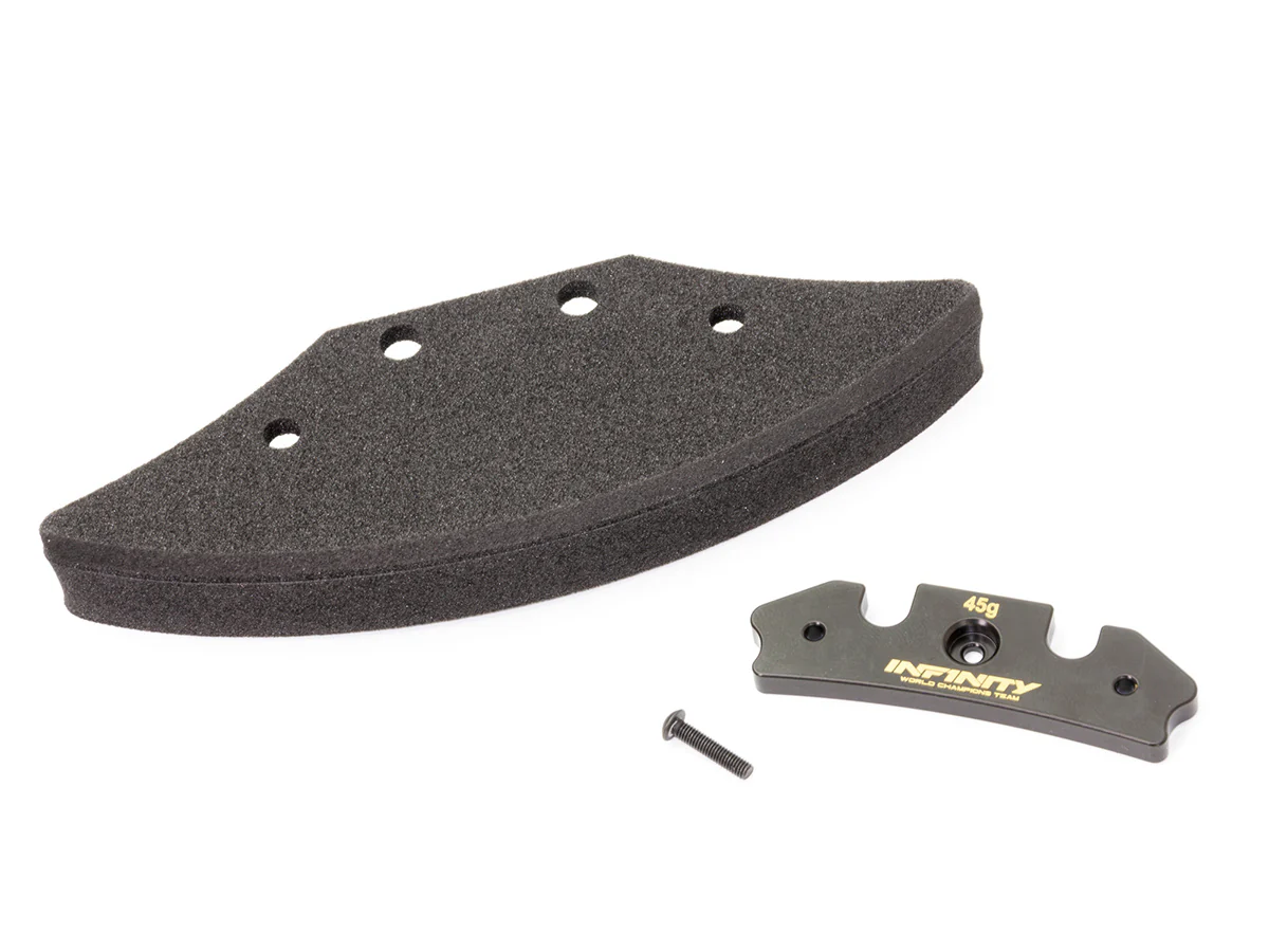 T309 - BALANCING BUMPER WEIGHT 45g (with Foam Bumper/IF14-2FWD) - Image 2