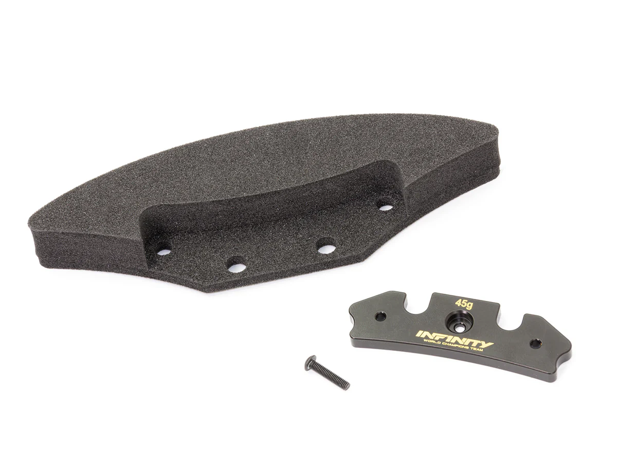 T309 - BALANCING BUMPER WEIGHT 45g (with Foam Bumper/IF14-2FWD) - Image 3